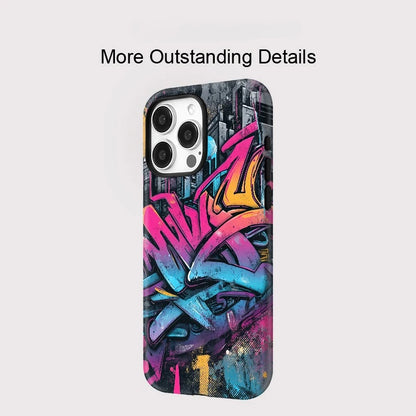 Art Cover Luxury Matte MagSafe iPhone Case – 2-in-1 Magnetic, iPhone 11–16 Pro Max