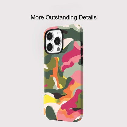 Acrylic Double-Layer Colorful MagSafe Shockproof iPhone Case for iPhone 11–16 Pro Max