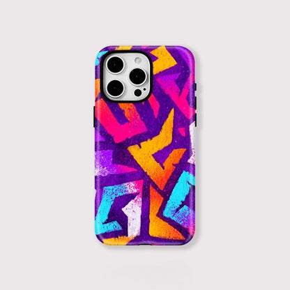 Colourful Art Painting MagSafe Shockproof iPhone Case for iPhone 11–16 Pro Max