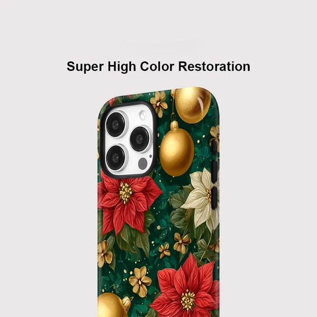 Flower Acrylic Matte MagSafe Case for iPhone 11–16 Pro Max