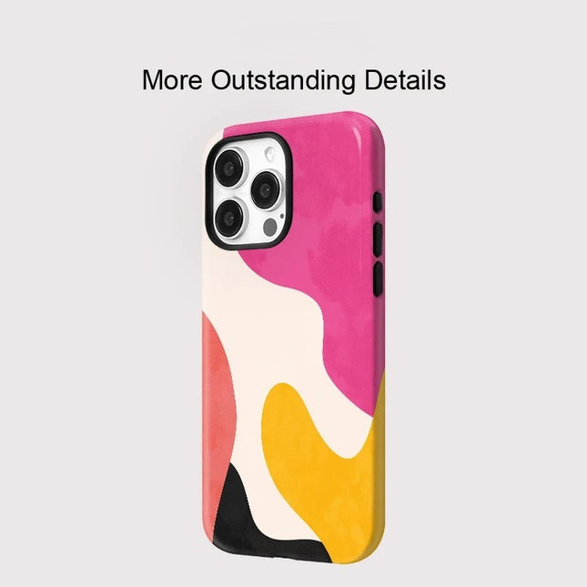 Fashion Art Painting MagSafe Shockproof iPhone Case for iPhone 11–16 Pro Max