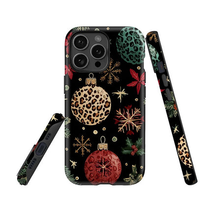 Christmas Silicone Shockproof Acrylic Case for iPhone 11–16 Pro Max