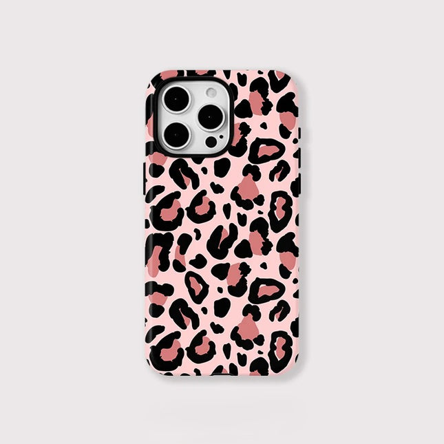 Leopard Pattern MagSafe Shockproof iPhone Case for iPhone 11–16 Pro Max Plus