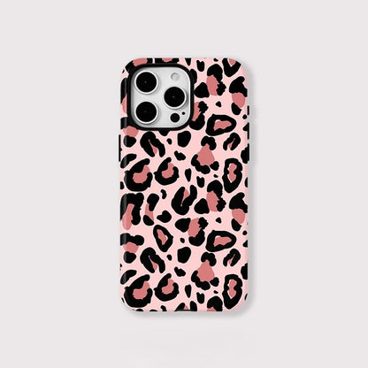 Leopard Pattern MagSafe Shockproof iPhone Case for iPhone 11–16 Pro Max Plus