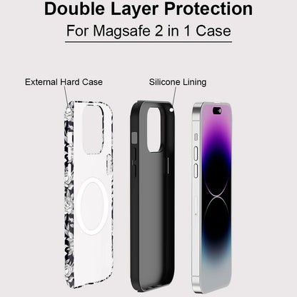 Luxury Silicone MagSafe Shockproof iPhone Case for iPhone 11–16 Pro Max