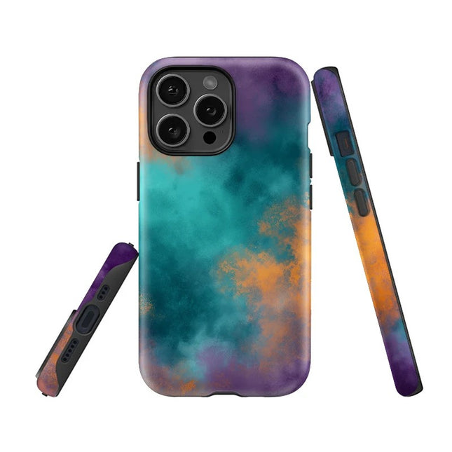 Luxury Painting Double-Layer Shockproof Case for iPhone 11–16 Pro Max
