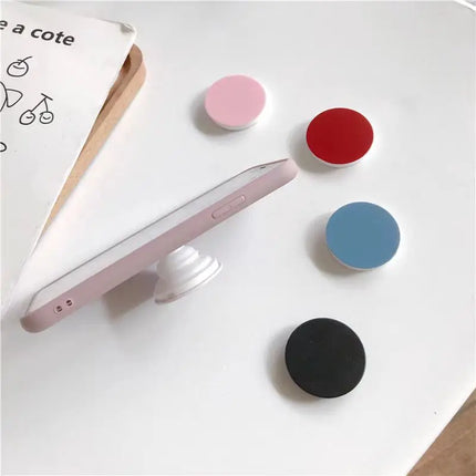 Universal Solid Color Folding Finger Ring Holder Stand