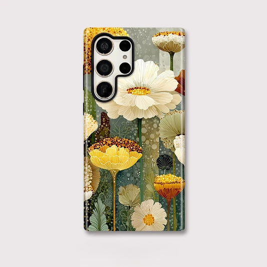 Soft Silicone Double-Layer Shockproof Case for Samsung Galaxy S23–S25 Serie