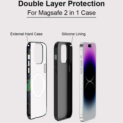 Acrylic Sky Starry MagSafe Shockproof iPhone Case for iPhone 11–16 Pro Max