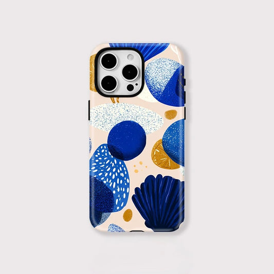 Luxury Conch Shell MagSafe Shockproof iPhone Case – iPhone 11–16 Pro Max