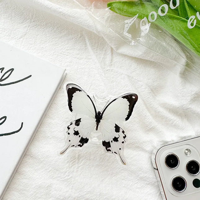 3D Butterfly Insect Foldable Finger Grip Ring Stand
