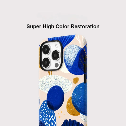 Luxury Conch Shell MagSafe Shockproof iPhone Case – iPhone 11–16 Pro Max