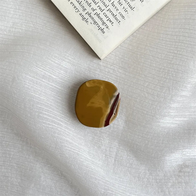 Natural Stone Marble Phone Ring Holder Finger Stand