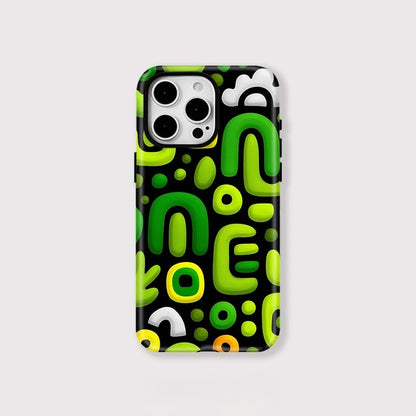Painting Pattern MagSafe Shockproof iPhone Case for iPhone 11–16 Pro Max