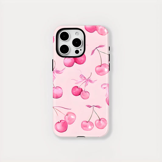 Cherry MagSafe Shockproof iPhone Case for iPhone 11–16 Pro Max
