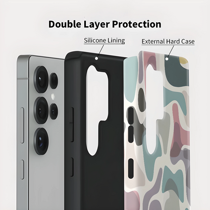 Artistry Case — Painting Pattern Shockproof Cover for Samsung Galaxy S23–S25 Series