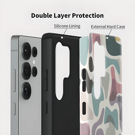 Artistry Case — Painting Pattern Shockproof Cover for Samsung Galaxy S23–S25 Series
