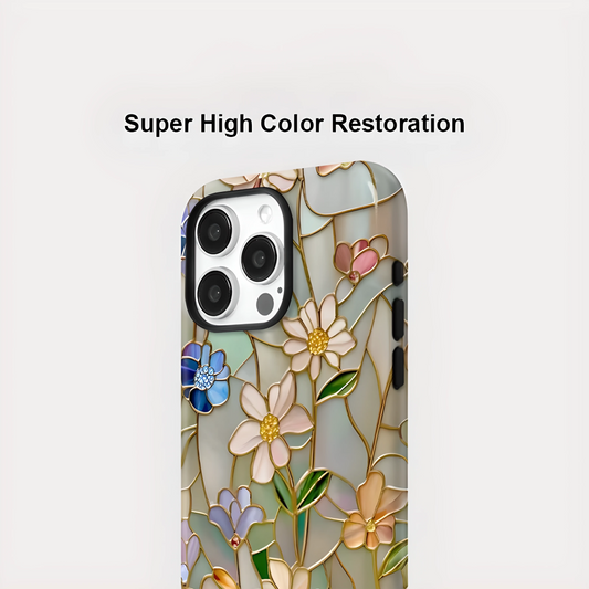Flower MagSafe Shockproof iPhone Case for iPhone 11–16 Pro Max