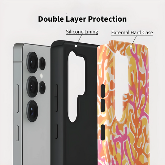 Artistry TPU Case — Painting Pattern Soft Silicone Shockproof Cover for Samsung Galaxy S23–S25 Series