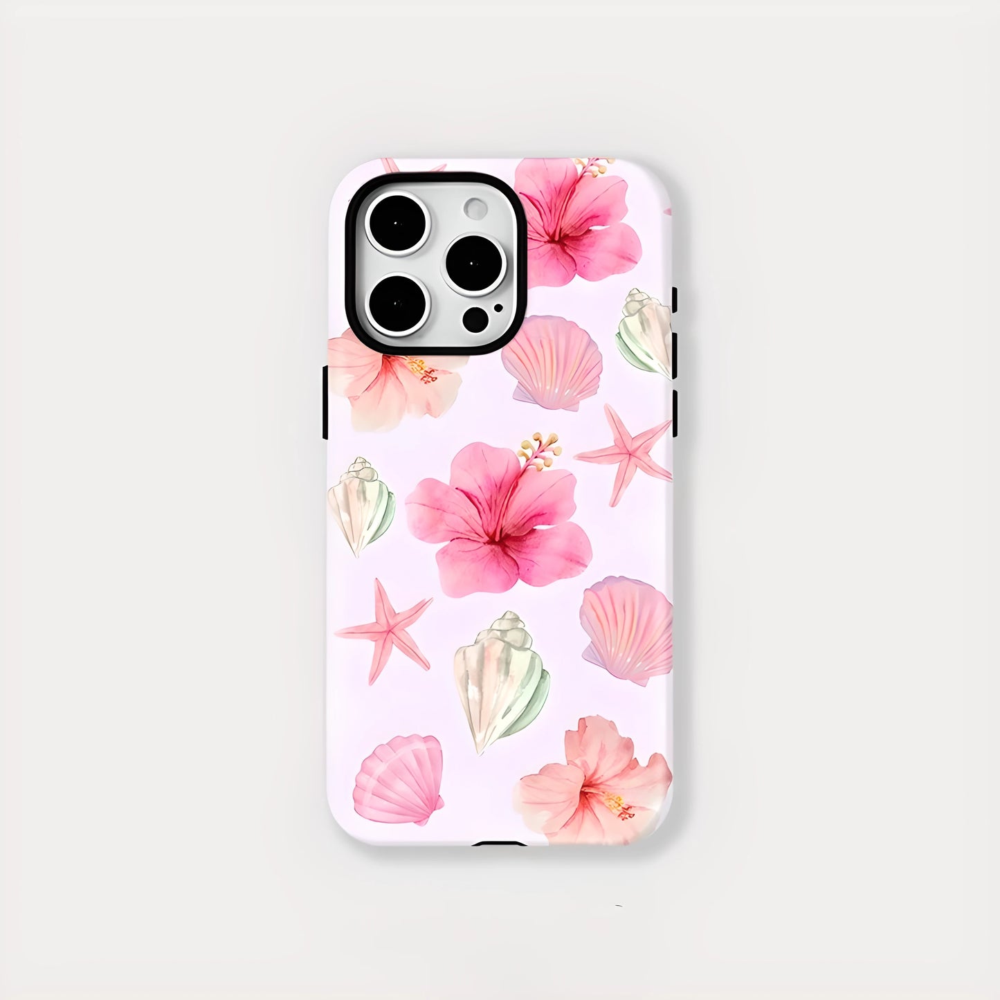 Flower Starfish Conch Shell MagSafe Shockproof iPhone Case for iPhone 11–16 Pro Max
