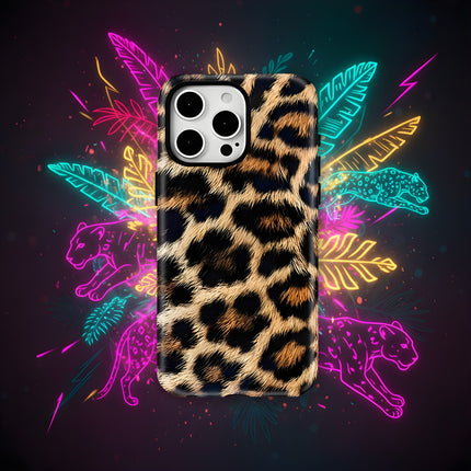 Leopard MagSafe Shockproof iPhone Case for iPhone 11–16 Pro Max
