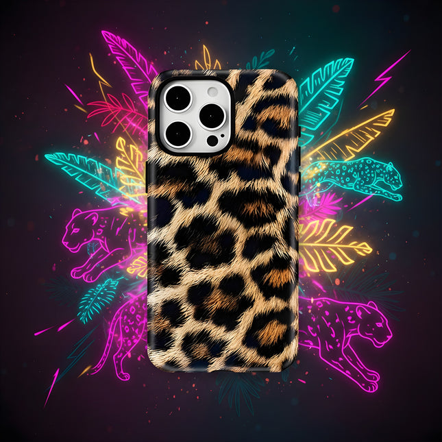 Leopard MagSafe Shockproof iPhone Case for iPhone 11–16 Pro Max